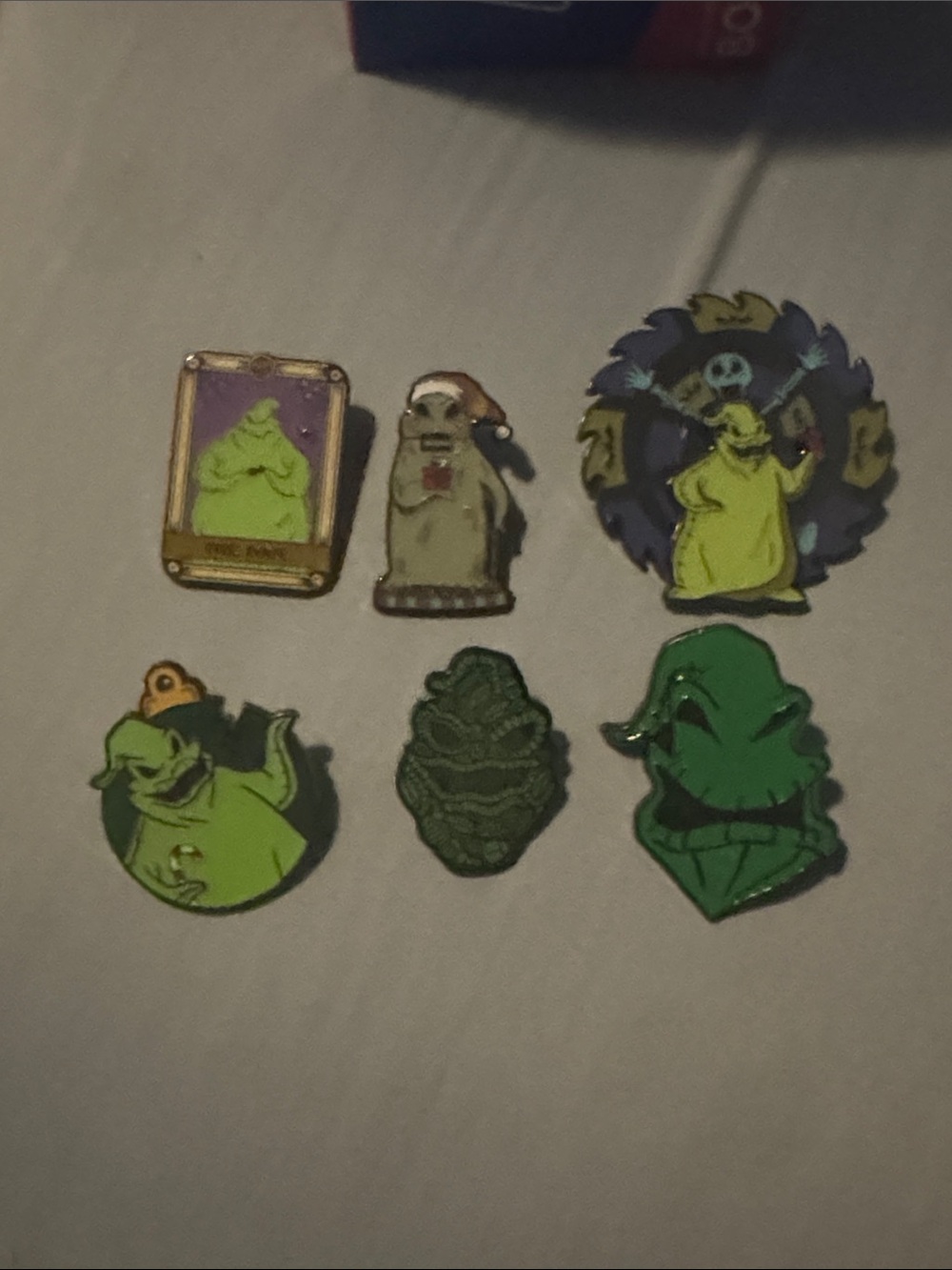 NBC Oogie Boogie Enamel Pins - 6pc